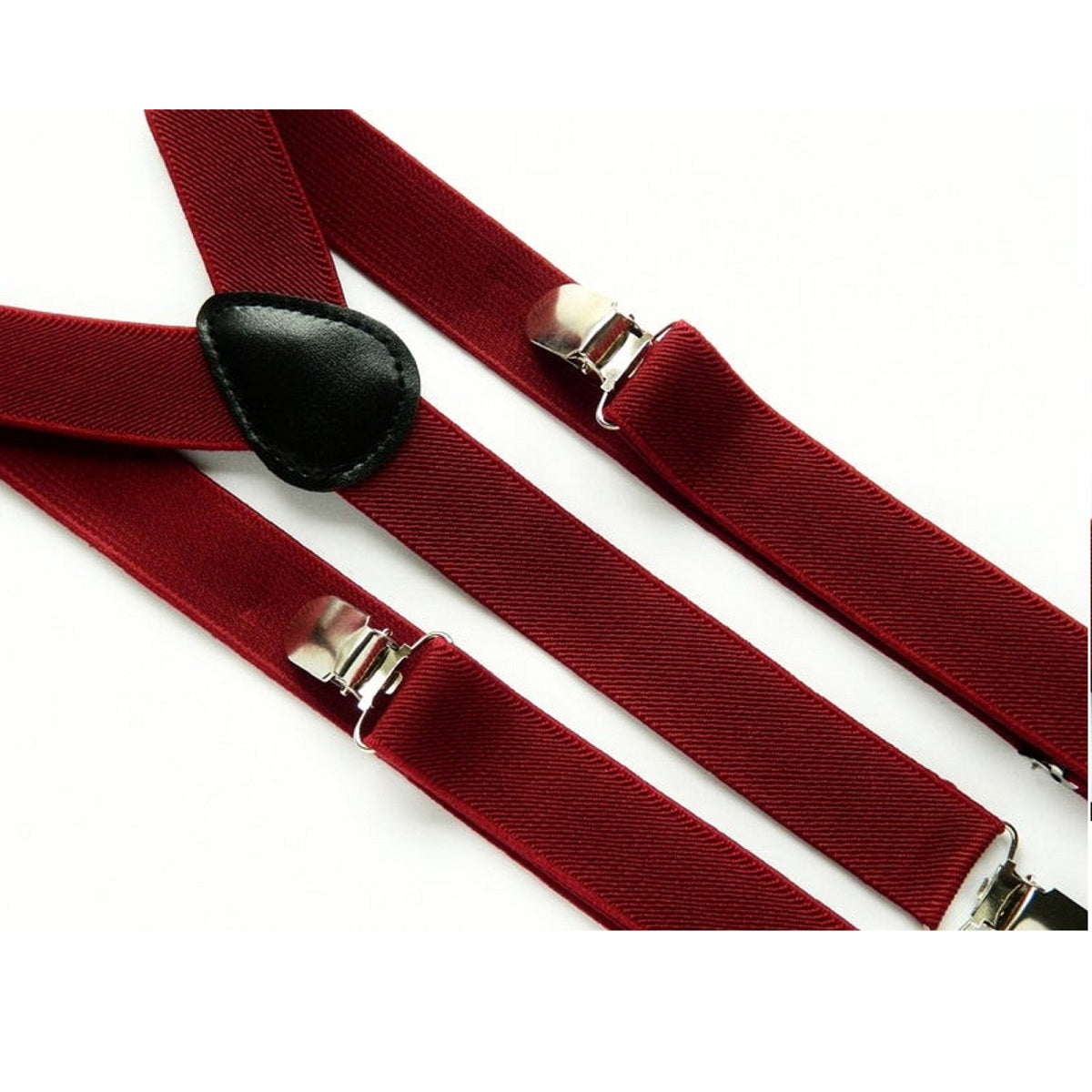 Glitter Suspenders Adjustable Pearl Suspenders Y-Back Clip-On