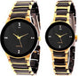 Analogue Quality Top Collection Stylish Men,Women Stainless Steel Boys,Girls Analog Watch - For Couple