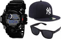 CLASSIC COMBO LUXURY STYLE SET OF 3 CAP-01-WATCH-01-SUNG-LASS-01 HOT BLACK ATTRACTIVE COLORED NEW PASSION BEST RETURN GIFT COLLECTION FOR MEN AND KIDS AND BOYS Digital Watch - For Boys & Girls