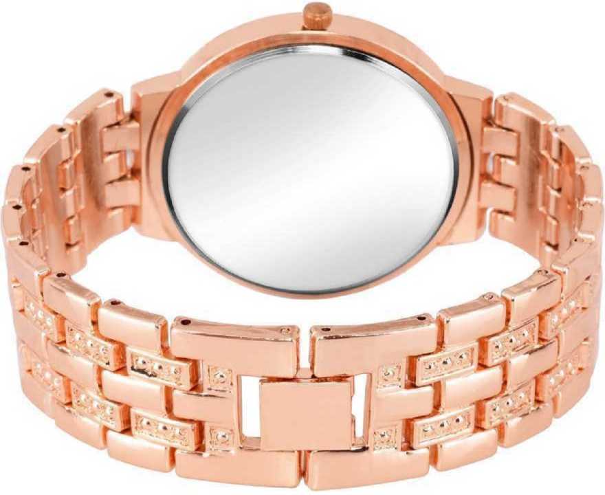 Design Women Watches 2021 Fashion Rose Gold Dial Stainless Steel