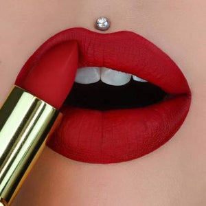 Matte Red Lipstick Sexy Waterproof Long-lasting Liquid Lipstick Sexy Tint Lip Tint Kit Gift  (Red, 4.7 g)
