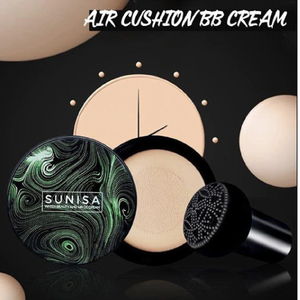 SUNISA Mushroom Head Air Cushion BB Cream Nude Waterproof Liquid Foundation CC Cream Full Coverage Concealer Cream Dropshipping