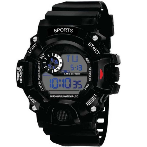 New Men LED Digital Watches Luminous Fashion Sport Waterproof Watches For Man Date Army Military Clock Men's Watch Sport Kids Watches Digital Led Silicone Strap 30M Waterproof Wrist Watch Fashion Men Women Unisex Clock