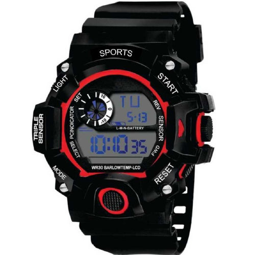 New Men LED Digital Watches Luminous Fashion Sport Waterproof Watches For Man Date Army Military Clock Men's Watch Sport Kids Watches Digital Led Silicone Strap 30M Waterproof Wrist Watch Fashion Men Women Unisex Clock