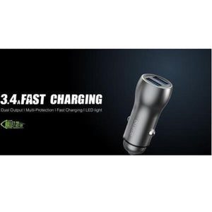 Trending Bullet Pro OCC-51D Dual output 3.4A Fast Charging Car charger