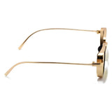 Trending Gold Square Frame Sunglasses Men 2020 Brand Design Indian Film Trendy Sun Glasses Celebrity Style