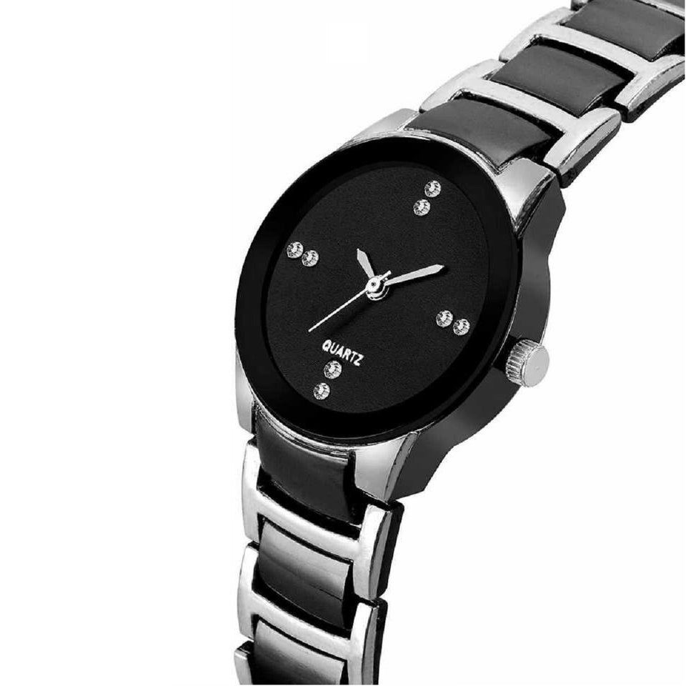 Trending Quality Wrist Watches For Women Ladies Watch Starry Black Dial Women Watches Bracelets Stainless 2020