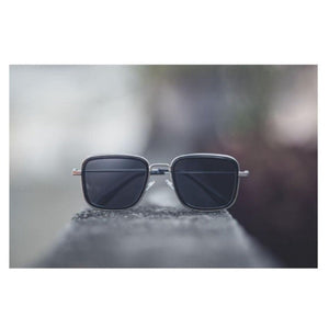 Trending Luxury Kabir Singh Indian Movie High Quality Sunglasses Men Square Silver Frame Cool Sun Shades Brand Design Black Glasses Boys