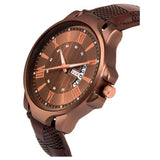 New Best Trending High Quality Brown Stylish Day And Date Professional Watches For Men