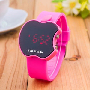High Quality New Luxury brands LED Multi-function Digital Electronic Watch Boy Girl Fashion Sport Kids Watches Pink