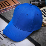 Top Quality Best Selling 2020 Blue Cap Solid Color Baseball Cap Snapback Caps Hats Fitted Casual Hip Hop Dad Hats For Men Women Unisex