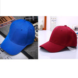 Trending Baseball 2020 Blue & Maroon Cap Solid Color Snapback Fitted Casual Hip Hop For Unisex