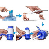 Top Quality Best Selling Basic Deal Plastic Manual Hand Press Bottled Pump Water Dispenser, Medium (Multicolour)
