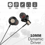 Top Quality Best Selling Trending In-Ear Wired Earphone 3.5mm Jack Bass Headset Metal Earbuds Wired Control Earphone With Microphone