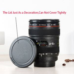 Top Quality Best Selling New Coffee Mug Camera Lens Mug Cup Funny Cool Emulation Camera Scale Special Present Plastic Milk Beer Coffee Mug Cup 400 ml
