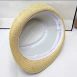 Trending Fashion Wild Sun Protection Outdoors Casual Women Summer Solid Cowboy Hat Men Retro Spring Beach Breathable Caps - Light Golden