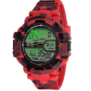 New Best Trending Quality Digital Sports Army Military Color Indian Digital Watch For Men