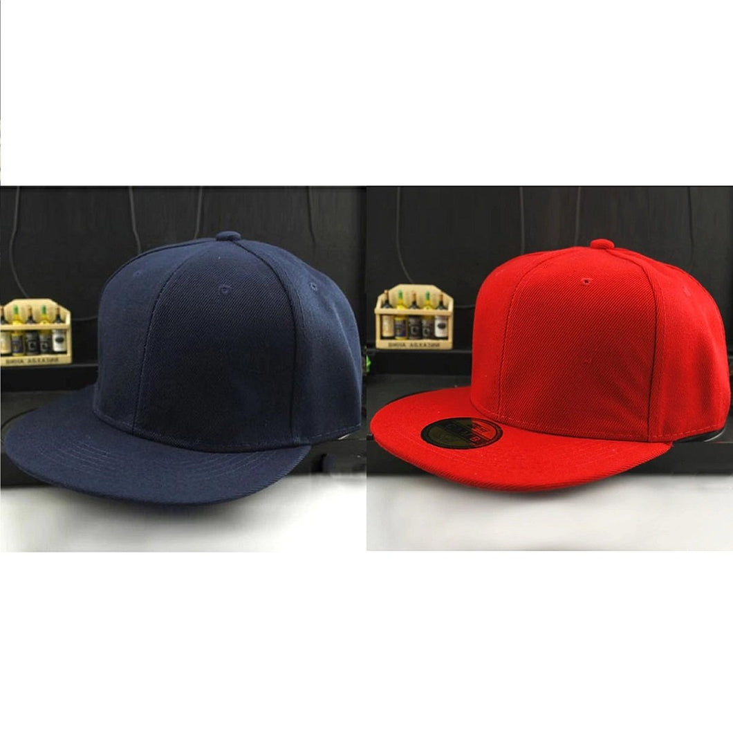 Trending Navy Blue Red Hip Hop Caps Snapback Fitted Casual Dad Hats Men Women Unisex