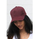 Trending Cotton Color Outdoor Sun Hat For Adult Unisex Casual Solid Adjustable Baseball Caps Women Men Black Maroon