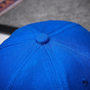 Trending Baseball 2020 Blue & Pink Solid Color Snapback Caps Fitted Casual Hip Hop For Unisex