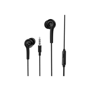 Top Quality Best Trending Conch Pure Bass & HD Sound in-Ear Wired Earphones with Mic (Black) for Samsung Mobiles and Tablets