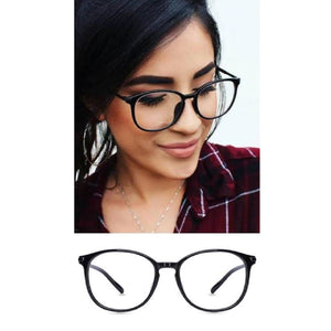 Top Quality Best Selling Trendy Black round selfie stylish frame for boys & Girls Retro Square round Frame Plain Glasses Women & Men Optical Spectacle Glasses Eyeglasses Frames