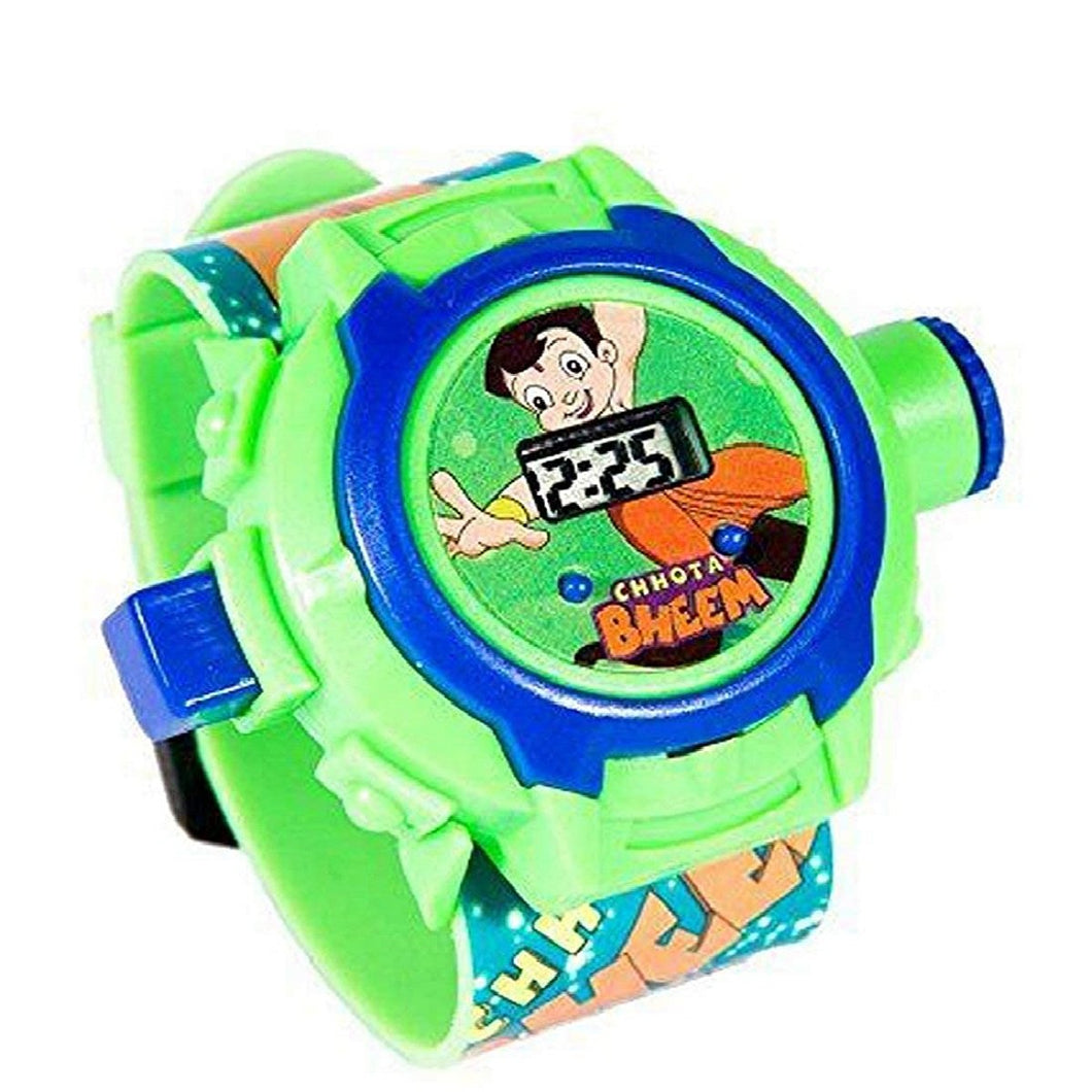 Trending Quality Best Selling 2020 Luxury Generation  Chhota Bheem 24 Projector Kids Watches For Return Gift Boys & Girls