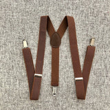Suspenders, Men's Suspenders, brown suspenders, 1 inch suspenders, brown suspenders, dark brown suspenders, adult suspenders, groomsmen gift