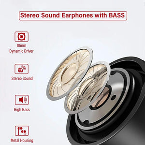 Bluetooth 5.0 In-Ear Magnetic Stereo Neckband Earphones For All OnePlus Smartphones