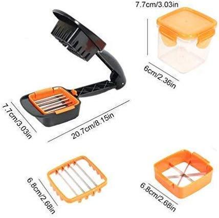 Top Quality Best Selling Nicer Dicer Quick Vegetable Cutter Manual Vegetable Quick Dicer Fruit Chopper Kitchen Essential cutter shape