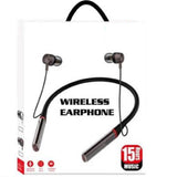 Top Quality Best Selling Trending headset Neckband Wireless With Mic Headphones Bluetooth Headset  (Black, In the Ear)