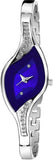 New Fashion Brand Women Blue Wrist Watch Super Slim Stainless Steel Watches Women Clock Ladies Quartz Wristwatch Stylish Blue Dial